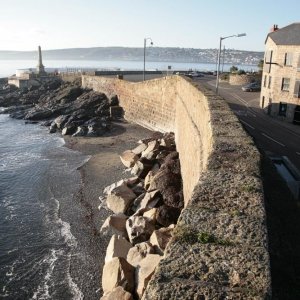 Looking west to the Barbican