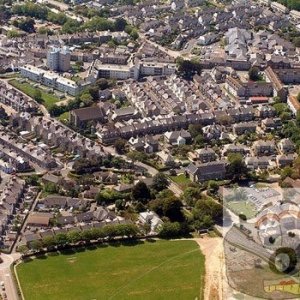 Penzance, aerial shot