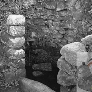 The ruined chapel near Madron Well