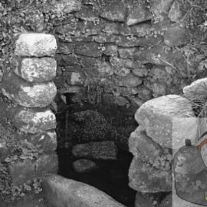 The ruined chapel near Madron Well