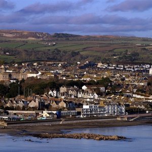 Penzance, viewed from above the Quarry