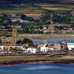 Penzance, view from above Penlee Quarry