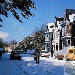 Snow in Morrab Road