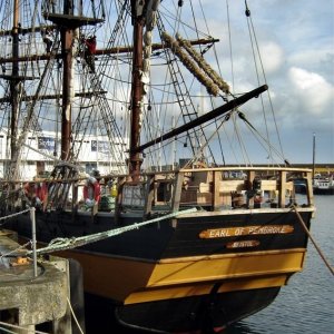 Earl of Pembroke moored at Penzance 05