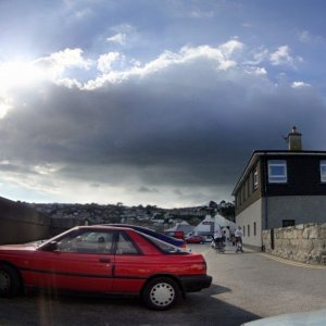 Dark Cloud Over Newlyn