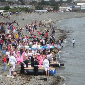 Newlyn raft race