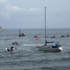 Newlyn raft race