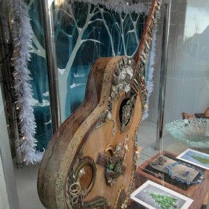 Guitar, a new Symons55 Sparkler model I believe