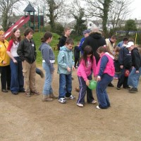 Easter egg hunt 2004
