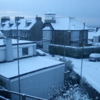 Winter comes early to Penzance - 9 a.m., 2 Dec'10