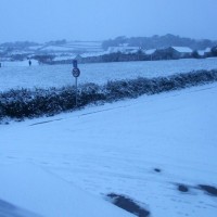 Winter comes early to Penzance - 9 a.m., 2 Dec'10