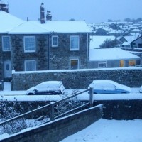 Winter comes early to Penzance - 9 a.m., 2 Dec'10