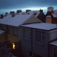 Winter comes early to Penzance - 8 a.m., 2 Dec'10