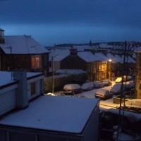 Winter comes early to Penzance - 8 a.m., 2 Dec'10