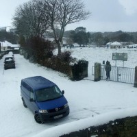Winter comes early to Penzance - 10.30 a.m., 2 Dec'10