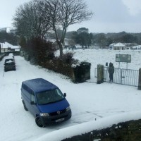 Winter comes early to Penzance - 10.30 a.m., 2 Dec'10