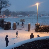 Winter comes early to Penzance - 8 a.m., 2 Dec'10