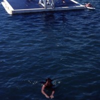 At the Bathing Pool in Early August, 1977