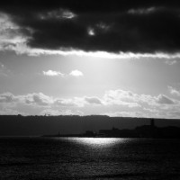 Dark skies over Penzance