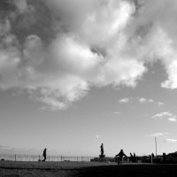 Clouds over the Statue