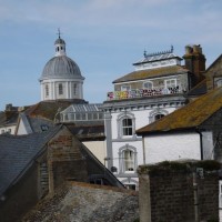 on a roof