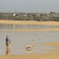 Man and his dog