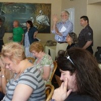 Auction of promises at the Lugger Hotel
