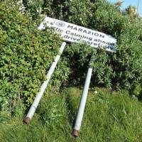 Traffic Calming Sign at Marazion! - 31st May, 2011