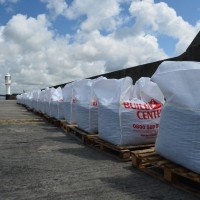 Sand  bags.