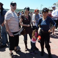 Pirate gathering on the Prom - 26Jun11