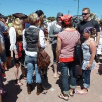 Pirate gathering on the Prom - 26Jun11