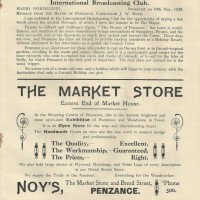 1933 - PENZANCE ROYAL REGATTA PROGRAMME