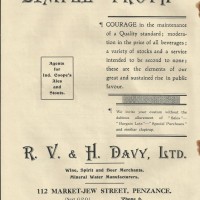 1933 - PENZANCE ROYAL REGATTA PROGRAMME