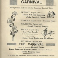 1933 - PENZANCE ROYAL REGATTA PROGRAMME