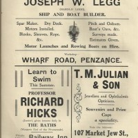 Page 30 -1933 - PENZANCE ROYAL REGATTA PROGRAMME