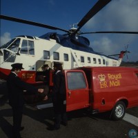 Heliport post