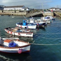 Porthleven Harbour Inner Basin  - 22nd October, 2011