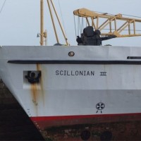 Scillonian III at rest