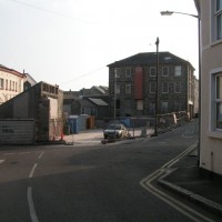 building work behind LB Hotel
