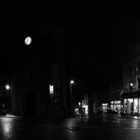 The Market House at Night