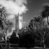 St. Mary's church and graveyard.