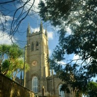 St. Mary's church and graveyard.