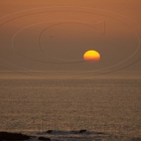 sunset portreath 28-3-12