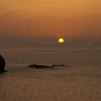 sunset portreath 28-3-12