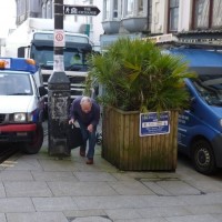outside the Star in Market Jew St