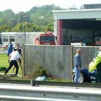 Heliport Car Crash