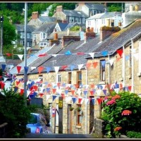 Florence Place Jubilee Flags