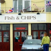 Fish and Chips and Flags