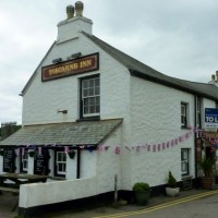 Tolcarne Inn decorated for the Jubilee