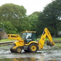 Empty boating pool 2